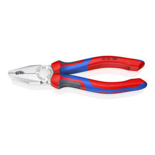 KNIPEX combinatietang verchroomd met meer-componentengrepen