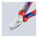 KNIPEX 03 05 180 Combinatietang verchroomd 180 mm