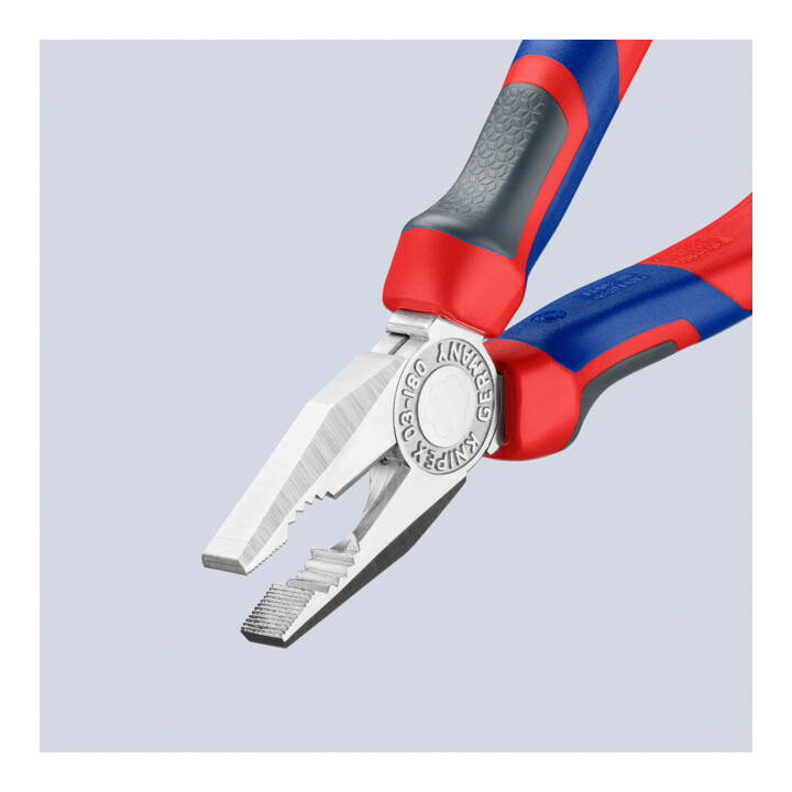 KNIPEX 03 05 180 Combinatietang verchroomd 180 mm