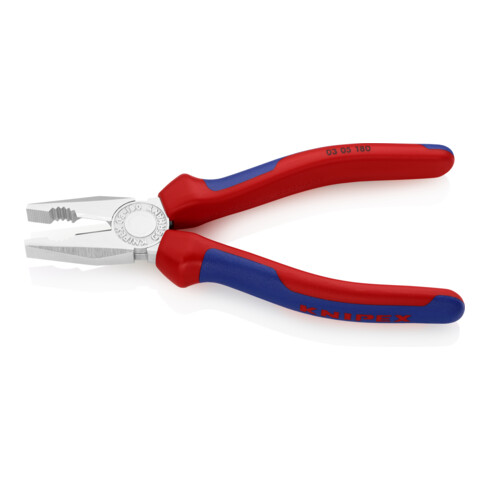 KNIPEX combinatietang verchroomd met meer-componentengrepen