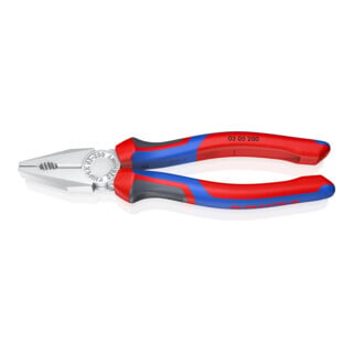 KNIPEX 03 05 200 Kombizange mit Comfort-Griffen verchromt 200 mm