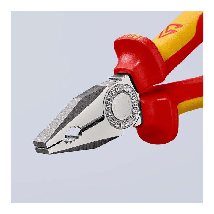 KNIPEX 03 06 160 Combinatietang verchroomd VDE 160 mm
