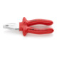 KNIPEX Pinza universale VDE cromata, con isolamento per immersione-1