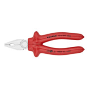 Knipex Kombizange verchromt tauchisoliert, VDE-geprüft