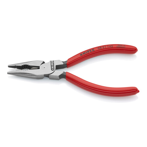 KNIPEX 08 21 145 Puntige Combinatietang zwart geatramenteerd 145 mm