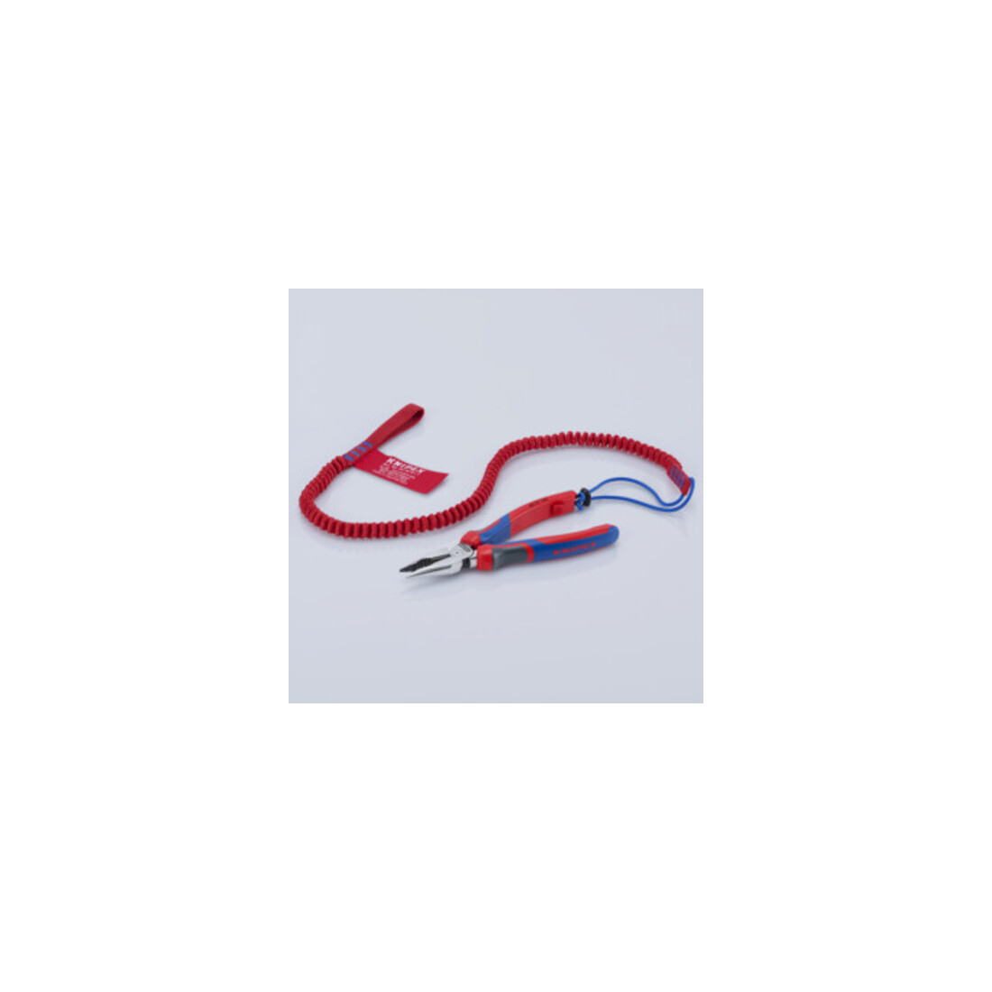 KNIPEX 08 22 185 Spitz-Kombizange mit Comfort-Griffen schwarz atramentiert 185 mm