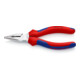 KNIPEX 08 25 145 Puntige Combinatietang verchroomd 145 mm