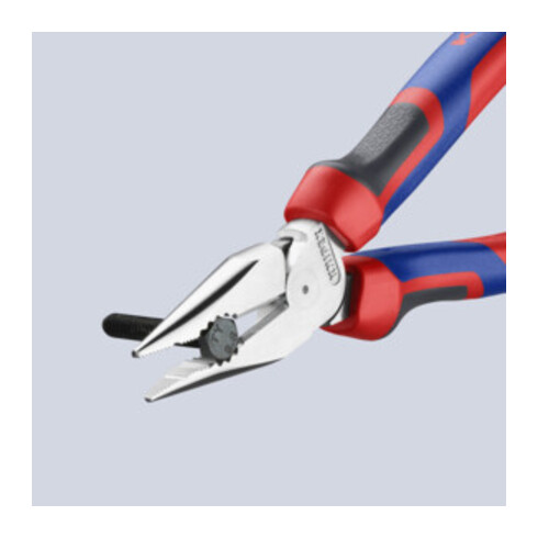 KNIPEX 08 25 185 Spitz-Kombizange mit Comfort-Griffen verchromt 192 mm
