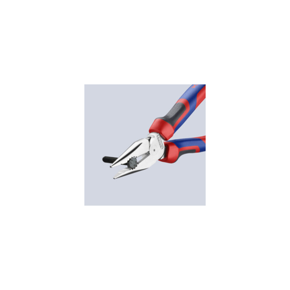 KNIPEX 08 25 185 Spitz-Kombizange mit Comfort-Griffen verchromt 192 mm