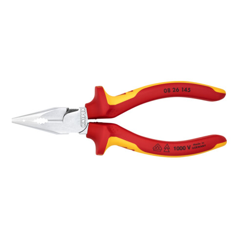 KNIPEX Punttang multi-comp. mantel verchroomd VDE