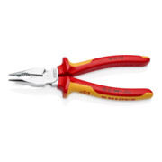 KNIPEX 08 26 185 Spitz-Kombizange isoliert mit Mehrkomponenten-Hüllen, VDE-geprüft verchromt 185 mm-2