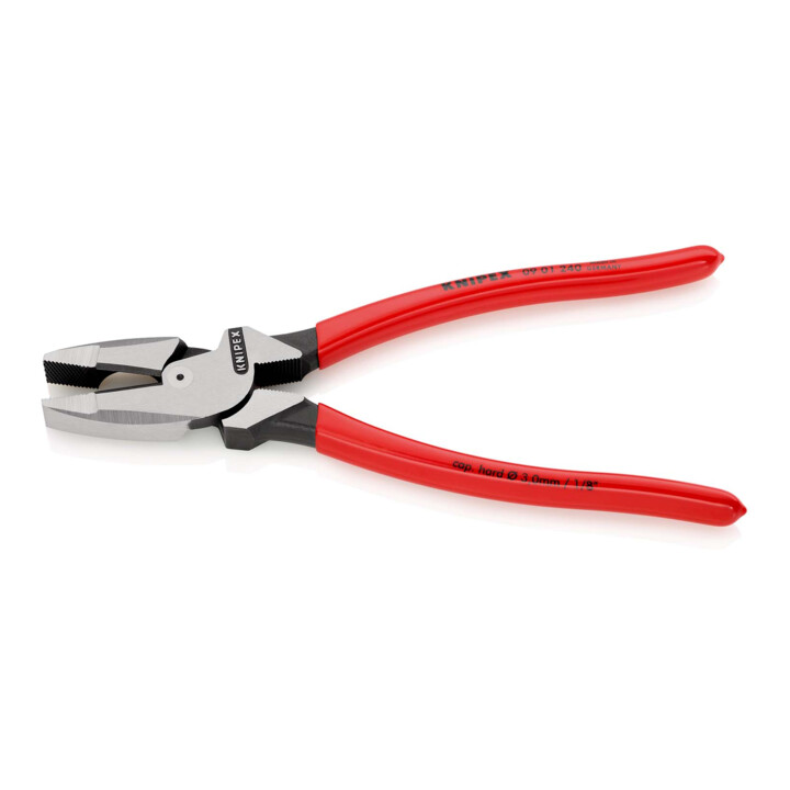 KNIPEX 09 01 240 Kabeltang ''Lineman's Pliers'' Amerikaans model zwart geatramenteerd 240 mm