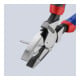 KNIPEX 09 02 240 Kraft-Kombizange "Lineman's Pliers" amerikanisches Modell mit Comfort-Griffen schwarz atramentiert 240 mm