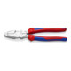 KNIPEX 09 05 240 Kraft-Kombizange "Lineman's Pliers" amerikanisches Modell mit Mehrkomponenten-Hüllen verchromt 240 mm-1