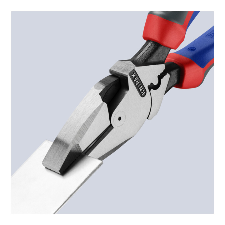 KNIPEX 09 12 12 240 Clé à câble ''Pince pour monteur de lignes'' Modèle américain noir atramentisé 240 mm