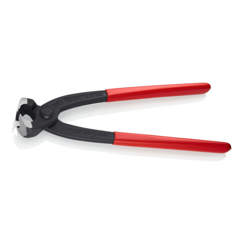 KNIPEX 10 99 I220 Ohrklemmenzange mit Kunststoff überzogen schwarz atramentiert 220 mm