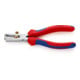 KNIPEX 11 05 160 afstriptang met openingsveer, universeel verchroomd 160 mm