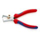 KNIPEX 11 05 160 afstriptang met openingsveer, universeel verchroomd 160 mm