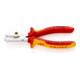 KNIPEX 11 06 160 afstriptang met openingsveer, universeel verchroomd VDE 160 mm