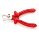 KNIPEX 11 07 160 Abisolierzange mit Öffnungsfeder, universal verchromt VDE 160 mm