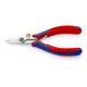 KNIPEX 11 82 130 Elektronik-Abisolierschere mit Mehrkomponenten-Hüllen 140 mm-1