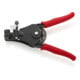 KNIPEX 12 11 180 EAN Abisolierzange mit Formmessern mit Kunststoff-Griffhüllen schwarz lackiert 180 mm-1