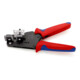 KNIPEX 12 12 06 Precisie-afstriptang met gevormde bladen gebruineerd 195 mm