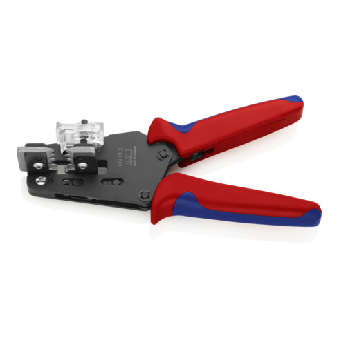 KNIPEX 12 12 Precisie afstriptang met Gevormde Messen gebruineerd 195 mm