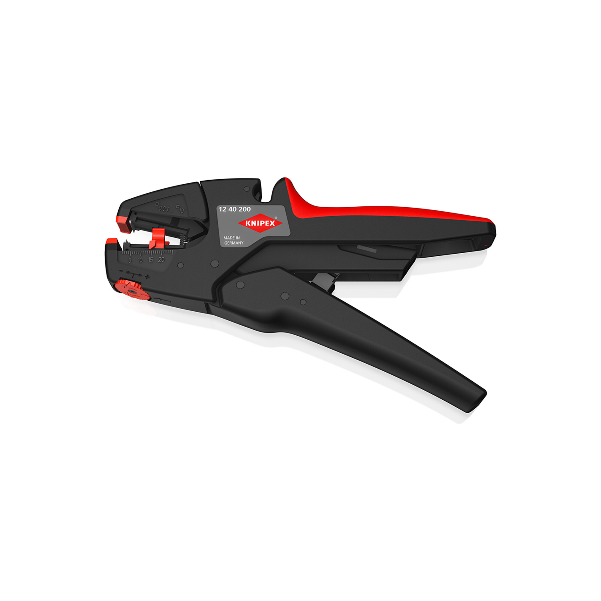 KNIPEX 12 40 200 EAN Selbsteinstellende Abisolierzange 200 mm