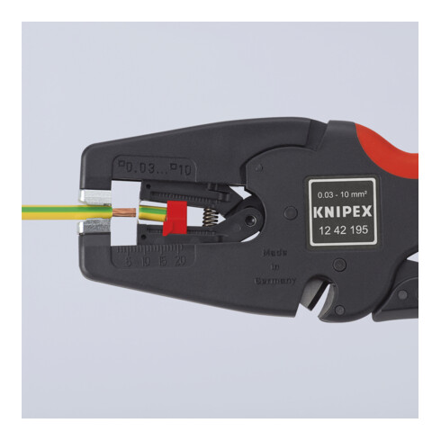 KNIPEX 12 42 195 MultiStrip 10 Automatische afstriptang 195 mm