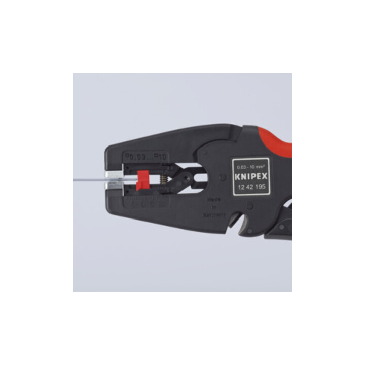 KNIPEX 12 42 195 SB MultiStrip 10 Automatische Abisolierzange 195 mm