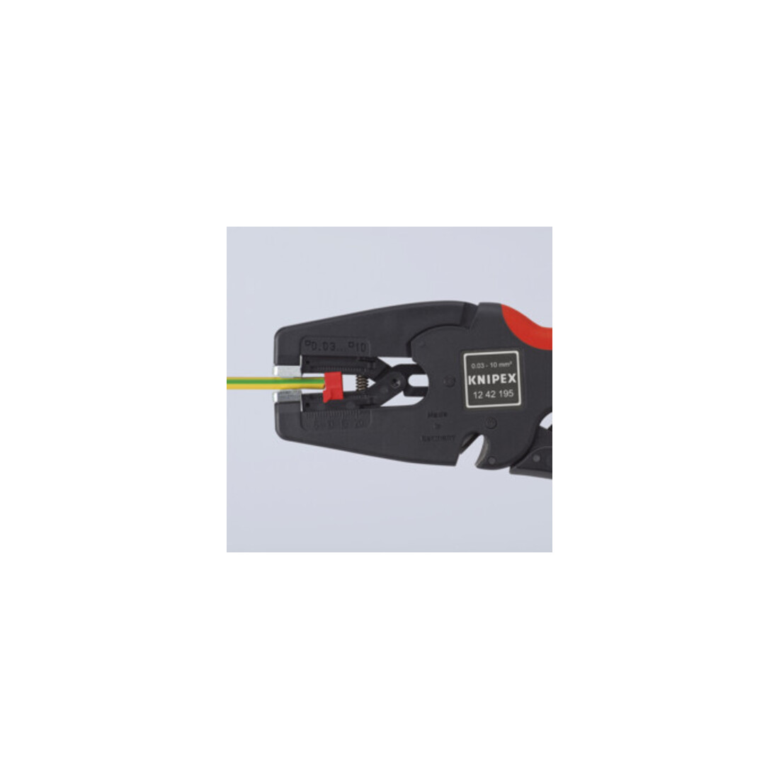 KNIPEX 12 42 195 SB MultiStrip 10 Automatische Abisolierzange 195 mm