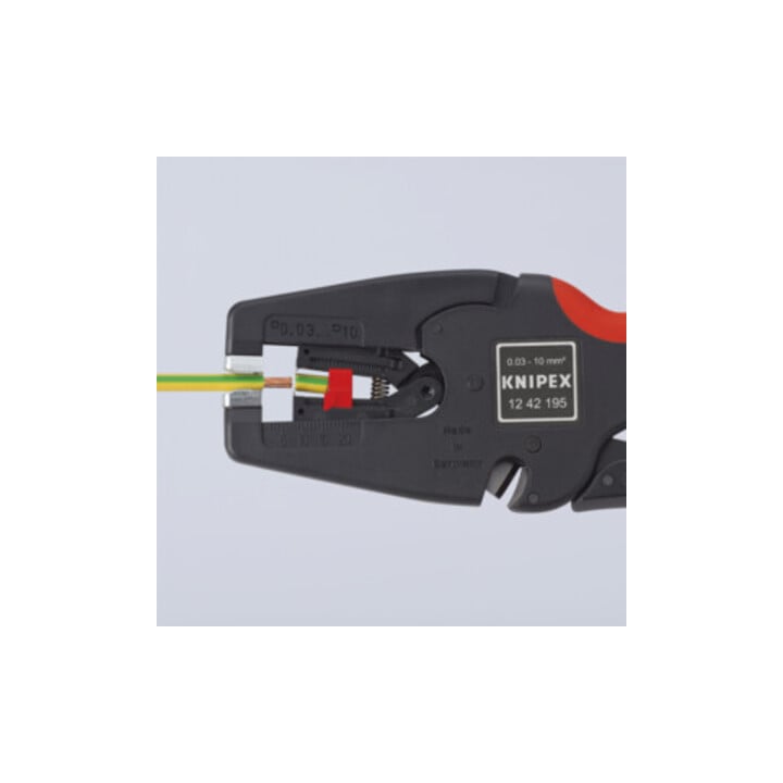 KNIPEX 12 42 195 SB MultiStrip 10 Automatische Abisolierzange 195 mm