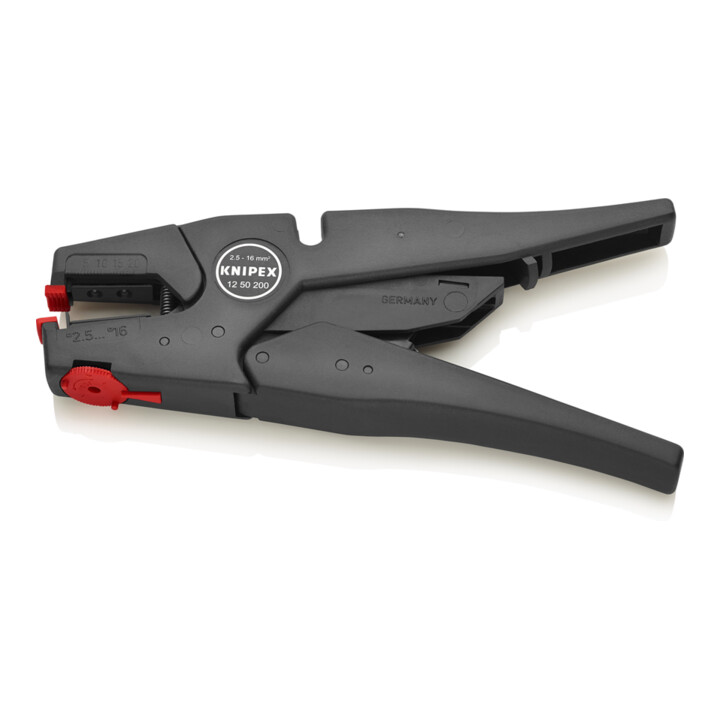 KNIPEX 12 50 200 Zelfinstellende afstriptang 200 mm