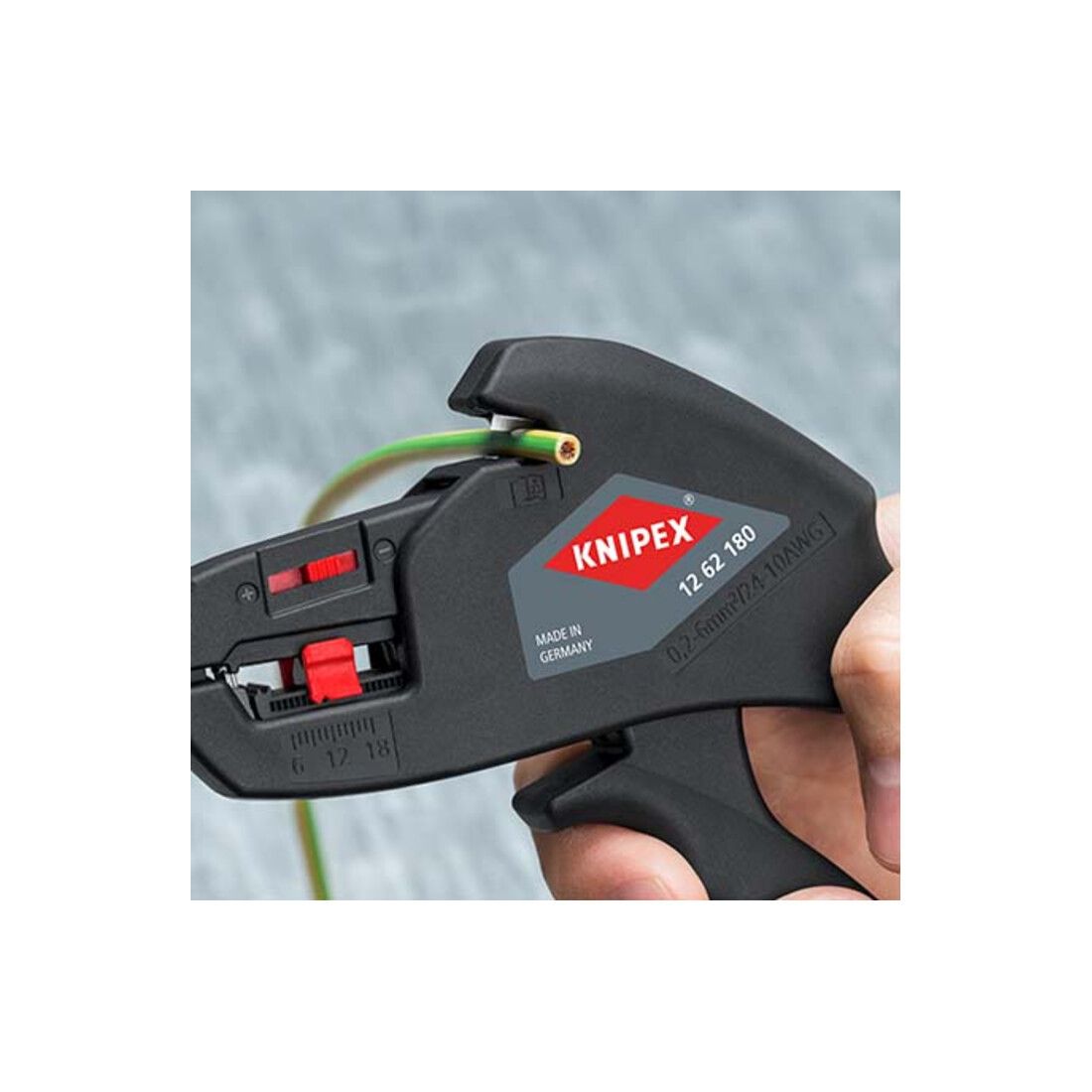KNIPEX 12 62 180 Automatische afstriptang 180 mm