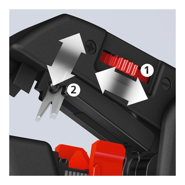 KNIPEX 12 62 180 Automatische afstriptang 180 mm