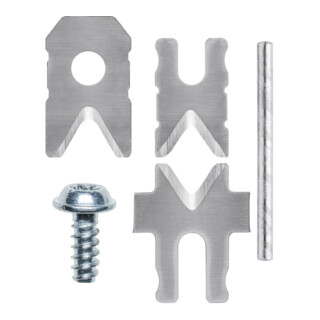 KNIPEX 12 69 21 1 Paar Ersatzmesser für 12 62 180  20 mm