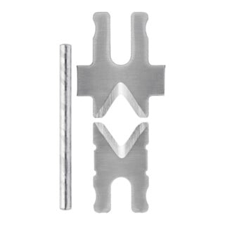 KNIPEX 12 69 21 1 Paar Ersatzmesser für 12 62 180  20 mm
