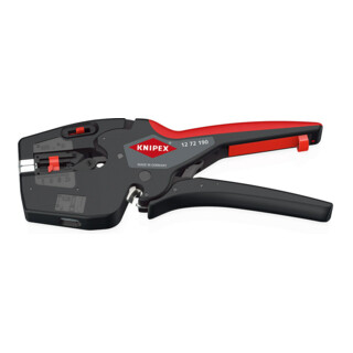 KNIPEX 12 72 190 NexStrip® Elektriker-Multiwerkzeug mit rutschhemmenden Kunststoff-Hüllen 190 mm