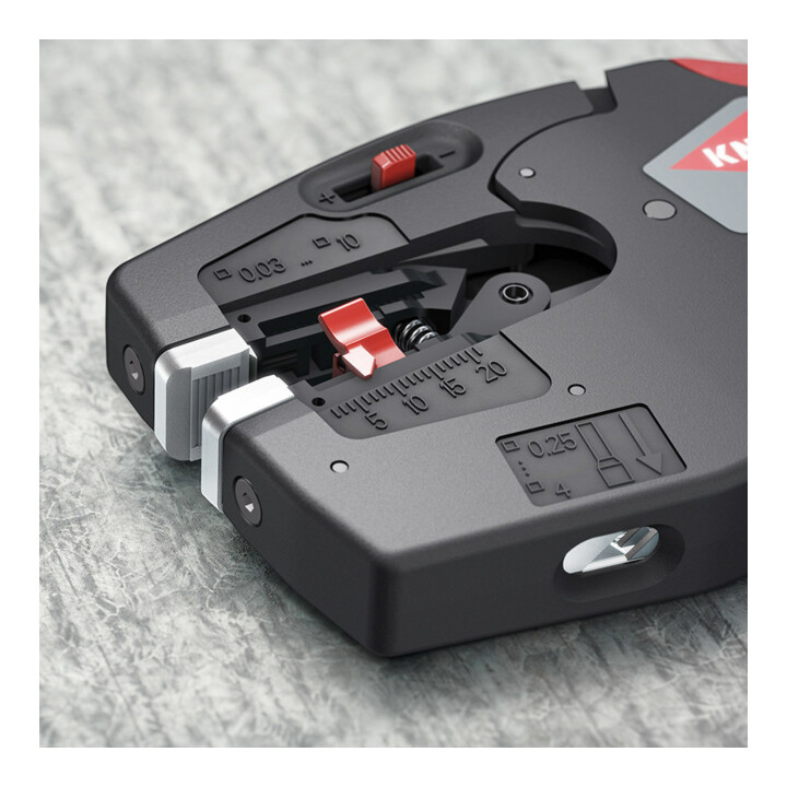 KNIPEX 12 72 190 NexStrip® Elektriker-Multiwerkzeug mit rutschhemmenden Kunststoff-Hüllen 190 mm
