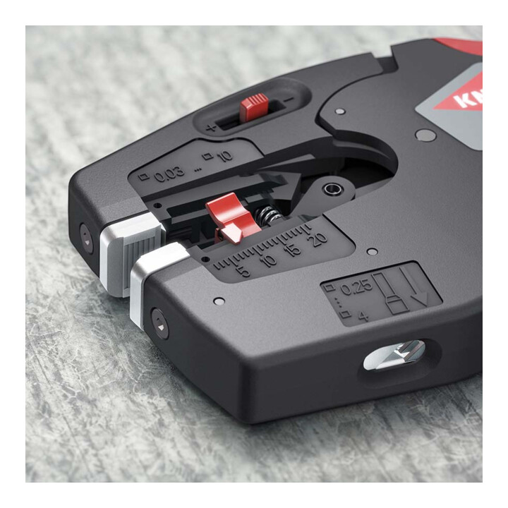 KNIPEX 12 72 190 SB NexStrip® Elektriker-Multiwerkzeug mit rutschhemmenden Kunststoff-Hüllen 190 mm