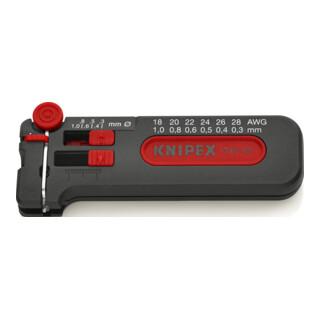 KNIPEX 12 80 100 SB Mini-Abisolierer 100 mm