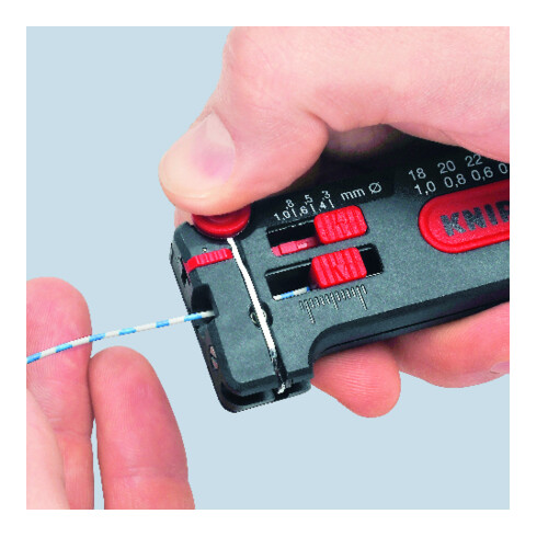 KNIPEX 12 80 100 SB Mini-Abisolierer 100 mm