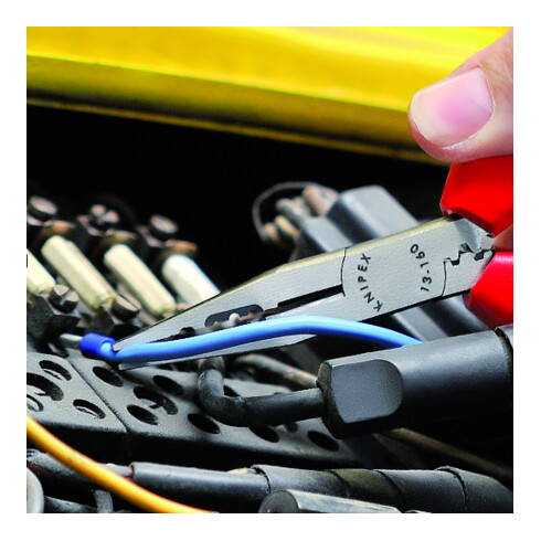 KNIPEX 13 01 160 bedradingstang zwart geatramenteerd 160 mm