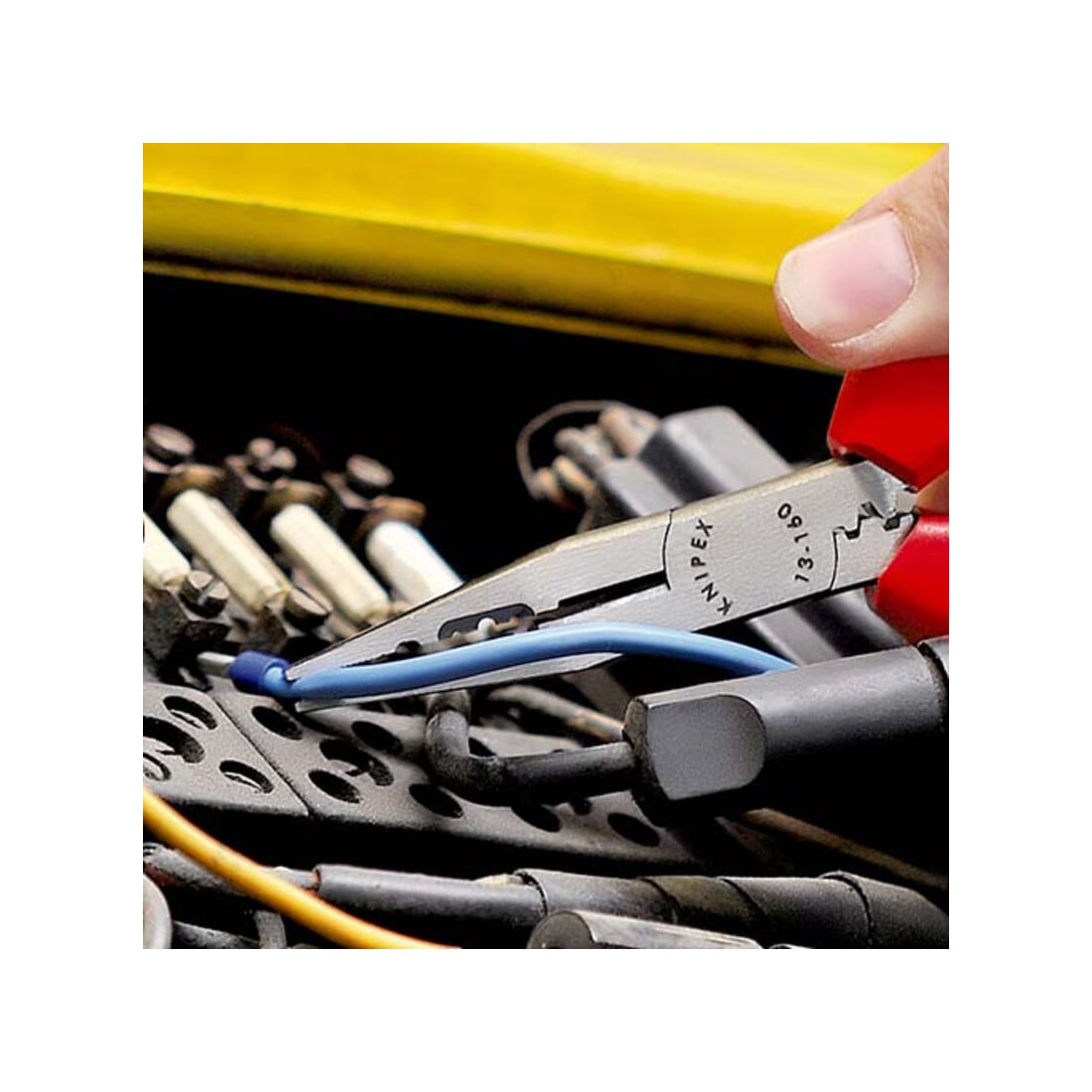 KNIPEX 13 01 160 bedradingstang zwart geatramenteerd 160 mm