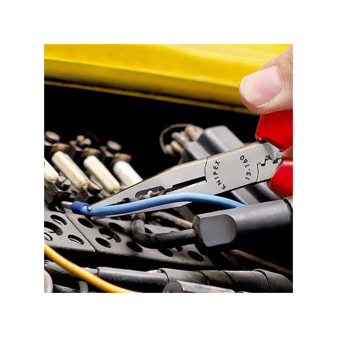 KNIPEX 13 01 160 bedradingstang zwart geatramenteerd 160 mm