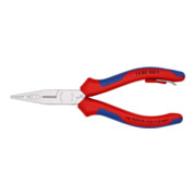 KNIPEX 13 05 160 T BK Verdrahtungszange mit Befestigungsöse verchromt 160 mm