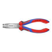 KNIPEX 13 42 165 Abmantelungszange mit Comfort-Griffen schwarz atramentiert 165 mm