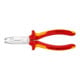 KNIPEX 13 46 165 Abmantelungszange isoliert mit Mehrkomponenten-Hüllen, VDE-geprüft verchromt 165 mm