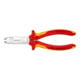 KNIPEX 13 46 165 Abmantelungszange isoliert mit Mehrkomponenten-Hüllen, VDE-geprüft verchromt 165 mm-1